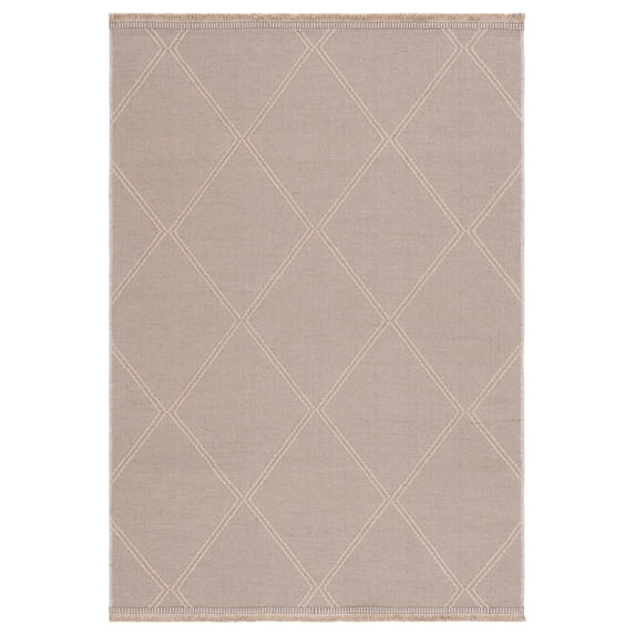SAFAVIEH Aspect Jillian Diamond Area Rug, Natural, 8'6" x 12'