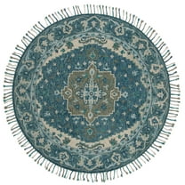 SAFAVIEH Aspen APN230A Handmade Dark Blue / Grey Rug