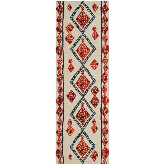 SAFAVIEH Aspen APN702A Handmade Ivory / Multi Rug