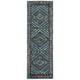 thumbnail image 1 of SAFAVIEH Aspen Alexanndria Floral Bordered Wool Runner Rug, Rust/Green, 2'3" x 13', 1 of 7