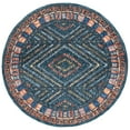 thumbnail image 1 of SAFAVIEH Aspen Alexanndria Geometric Wool Area Rug, Rust/Green, 7' x 7' Round, 1 of 7