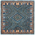 thumbnail image 1 of SAFAVIEH Aspen Alexanndria Geometric Wool Area Rug, Rust/Green, 8' x 8' Square, 1 of 8