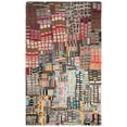 thumbnail image 1 of SAFAVIEH Aspen Algernon Abstract Wool Area Rug, Ivory/Black, 6' x 9', 1 of 4