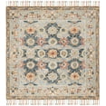 thumbnail image 1 of SAFAVIEH Aspen Andi Southwestern Wool Area Rug, Grey/Navy, 3' x 3' Square, 1 of 5