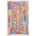 thumbnail image 1 of SAFAVIEH Aspen Andi Tribal Area Rug, Ivory/Red, 7' x 7' Square, 1 of 4