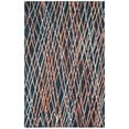 thumbnail image 1 of SAFAVIEH Aspen Bogdan Geometric Area Rug, Navy/Orange, 5' x 8', 1 of 7