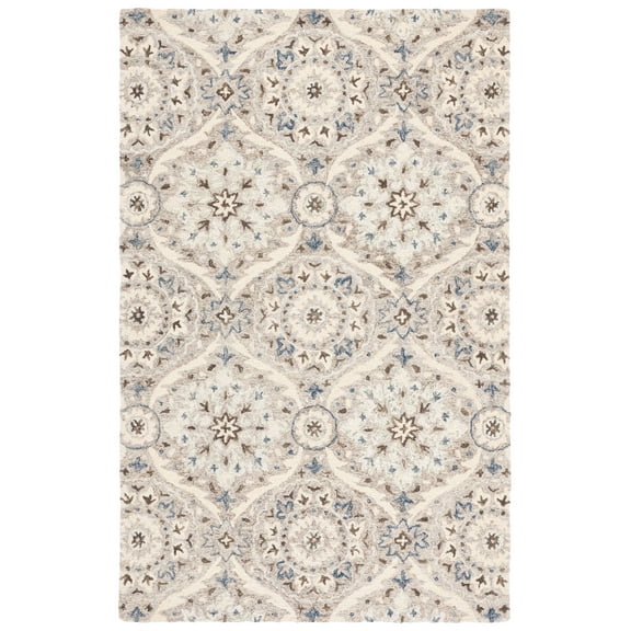 SAFAVIEH Aspen Brannon Geometric Area Rug, Beige/Grey, 3' x 5'