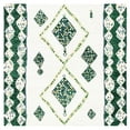 thumbnail image 1 of SAFAVIEH Aspen Byrne Southwestern Wool Area Rug, Green/Ivory, 7' x 7' Square, 1 of 8