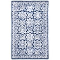 thumbnail image 1 of SAFAVIEH Aspen Cabrail Floral Bordered Area Rug, Navy/Ivory, 5' x 8', 1 of 6