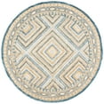 thumbnail image 1 of SAFAVIEH Aspen Caitriona Geometric Wool Area Rug, Navy/Gold, 3' x 3' Round, 1 of 7