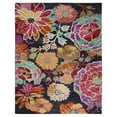 thumbnail image 1 of SAFAVIEH Aspen Candelario Colorful Floral Wool Area Rug, Charcoal/Blue, 8' x 10', 1 of 7