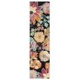 thumbnail image 1 of SAFAVIEH Aspen Candelario Floral Wool Runner Rug, Charcoal/Blue, 2'3" x 11', 1 of 7