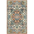 thumbnail image 1 of SAFAVIEH Aspen Caroline Southwestern Area Rug, Blue/Rust, 3' x 5', 1 of 5