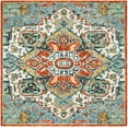 thumbnail image 1 of SAFAVIEH Aspen Caroline Southwestern Area Rug, Blue/Rust, 7' x 7' Square, 1 of 5