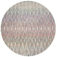 thumbnail image 1 of SAFAVIEH Aspen Catriona Abstract Geometric Wool Area Rug, Blue/Pink, 7' x 7' Round, 1 of 7