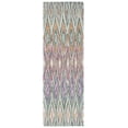 thumbnail image 1 of SAFAVIEH Aspen Catriona Abstract Geometric Wool Runner Rug, Blue/Pink, 2'3" x 11', 1 of 7