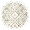 thumbnail image 1 of SAFAVIEH Aspen Caymen Geometric Wool Area Rug, Taupe/Ivory, 5' x 5' Round, 1 of 7