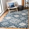 thumbnail image 1 of SAFAVIEH Aspen Christopher Geometric Floral Wool Area Rug, Grey/Ivory, 4' x 6', 1 of 9