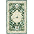 thumbnail image 1 of SAFAVIEH Aspen Coco Southwestern Wool Area Rug, Green/Ivory, 3' x 5', 1 of 8