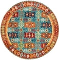 thumbnail image 1 of SAFAVIEH Aspen Collection APN503A Handmade Blue / Red Rug, 1 of 4