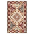 thumbnail image 1 of SAFAVIEH Aspen Collection APN801Q Handmade Red/Ivory Rug, 1 of 4