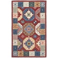 thumbnail image 1 of SAFAVIEH Aspen Collection APN802Q Handmade Red / Blue Rug, 1 of 6