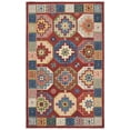 thumbnail image 1 of SAFAVIEH Aspen Collection APN802Q Handmade Red / Blue Rug, 1 of 6