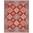 thumbnail image 1 of SAFAVIEH Aspen Collection APN803Q Handmade Red / Blue Rug, 1 of 4