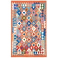 thumbnail image 1 of SAFAVIEH Aspen Damjana Geometric Area Rug, Orange/Blue, 4' x 6', 1 of 4