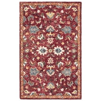 SAFAVIEH Aspen Devyn Tribal Area Rug, Red/Rust, 5' x 8'