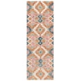 thumbnail image 1 of SAFAVIEH Aspen Dulcibella Geometric Striped Wool Area Rug, Orange/Fuchsia, 2'3" x 5', 1 of 7