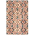 thumbnail image 1 of SAFAVIEH Aspen Dulcibella Geometric Striped Wool Area Rug, Orange/Fuchsia, 9' x 12', 1 of 7