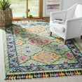 thumbnail image 1 of SAFAVIEH Aspen Emely Colorful Floral Wool Area Rug, Light Green/Black, 6' x 9', 1 of 7