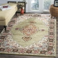 thumbnail image 1 of SAFAVIEH Aspen Emilija Southwestern Wool Area Rug, Sage/Brown, 5' x 8', 1 of 6