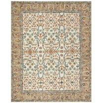 SAFAVIEH Aspen Emmalyn Oriental Area Rug, Ivory/Blue, 10' x 14'
