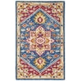 thumbnail image 1 of SAFAVIEH Aspen Gamal Oriental Wool Area Rug, Navy/Fuchsia, 4' x 6', 1 of 8