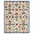 thumbnail image 1 of SAFAVIEH Aspen Giles Floral Wool Area Rug, Ivory/Blue, 9' x 12', 1 of 5