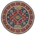 thumbnail image 1 of SAFAVIEH Aspen Issabellarose Floral Bordered Wool Area Rug, Red/Blue, 7' x 7' Round, 1 of 7