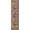 thumbnail image 1 of SAFAVIEH Aspen Issabellarose Floral Bordered Wool Runner Rug, Red/Blue, 2'3" x 11', 1 of 7