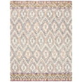 thumbnail image 1 of SAFAVIEH Aspen Jessamine Geometric Hexagons Wool Area Rug, Ivory/Rust, 5' x 8', 1 of 10