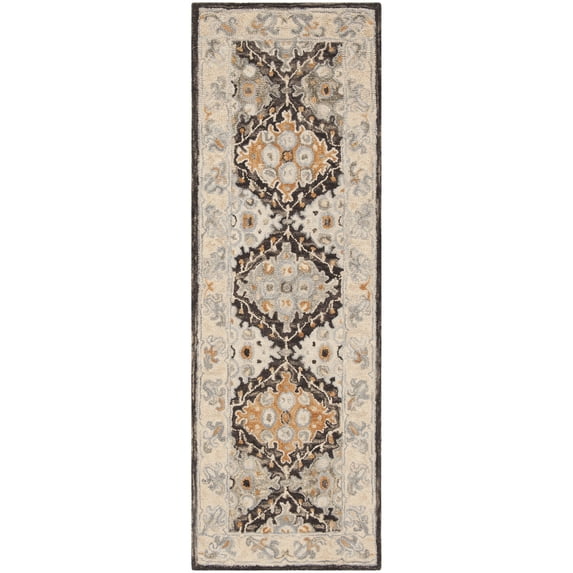 SAFAVIEH Aspen Joaquin Oriental Runner Rug, Beige/Brown, 2'3" x 5'