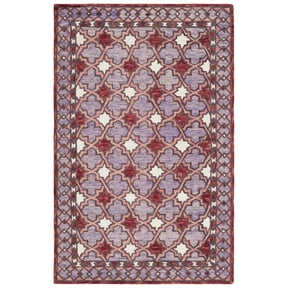 SAFAVIEH Aspen Joshua Geometric Area Rug, Red/Pink, 6' x 9'