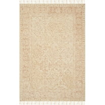 SAFAVIEH Aspen Julijana Southwestern Wool Area Rug, Ivory/Blush, 5' x 8'