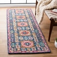 thumbnail image 1 of SAFAVIEH Aspen Kapoor Floral Wool Runner Rug, Blue/Red, 2'3" x 7', 1 of 8