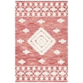 thumbnail image 1 of SAFAVIEH Aspen Kerry Geometric Area Rug, Rust/Ivory, 4' x 6', 1 of 8