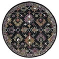 thumbnail image 1 of SAFAVIEH Aspen Kiro Tribal Area Rug, Black/Pink, 5' x 5' Round, 1 of 8