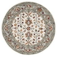 thumbnail image 1 of SAFAVIEH Aspen Korrine Tribal Area Rug, Ivory/Grey, 5' x 5' Round, 1 of 8