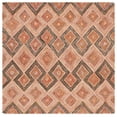 thumbnail image 1 of SAFAVIEH Aspen Kristal Abstract Geometric Wool Area Rug, Gold/Olive, 6' x 6' Square, 1 of 6