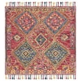thumbnail image 1 of SAFAVIEH Aspen Kristen Geometric Area Rug, Red/Blue, 5' x 5' Square, 1 of 8