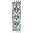 thumbnail image 1 of SAFAVIEH Aspen LACEWORK Oriental Runner Rug, Ivory/Blue, 2'3" x 11', 1 of 10